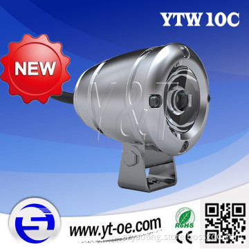 10W LED Chrome Front Headlight for Motorcycle Harley Honda BMW YAMAHA Triumph